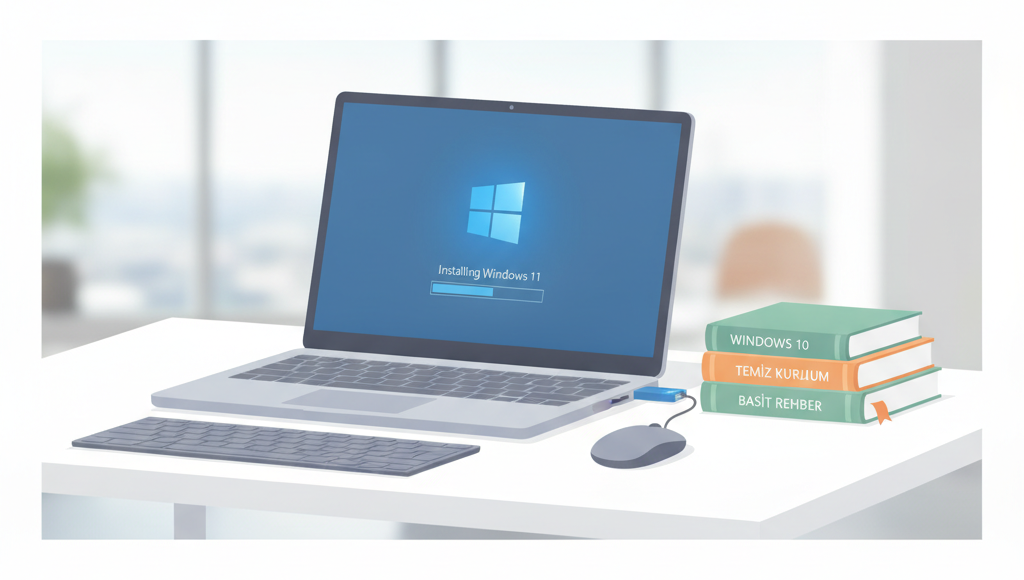 İşletim Sistemi Nasıl Kurulur? Windows 11/10 USB ile Temiz Kurulum (Basit Reh...