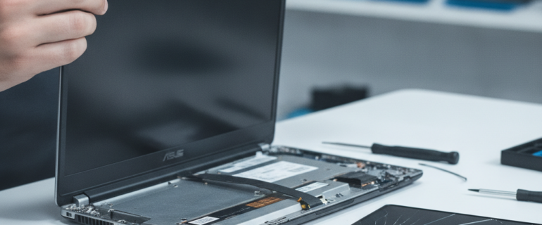 Asus Ekran Değişimi: Kırık Ekran, Çizgi ve Görüntü Sorunlarında Çözüm (AI Gör...