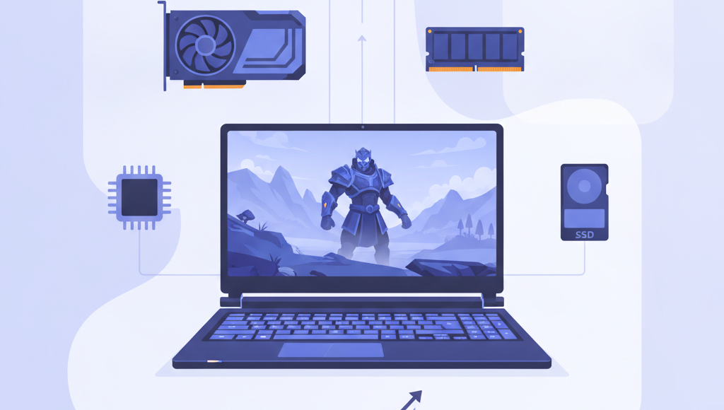 Fiyat/Performans Oyun Laptopu Rehberi (2026) (AI Görsel) – Ankara bilgisayar ...