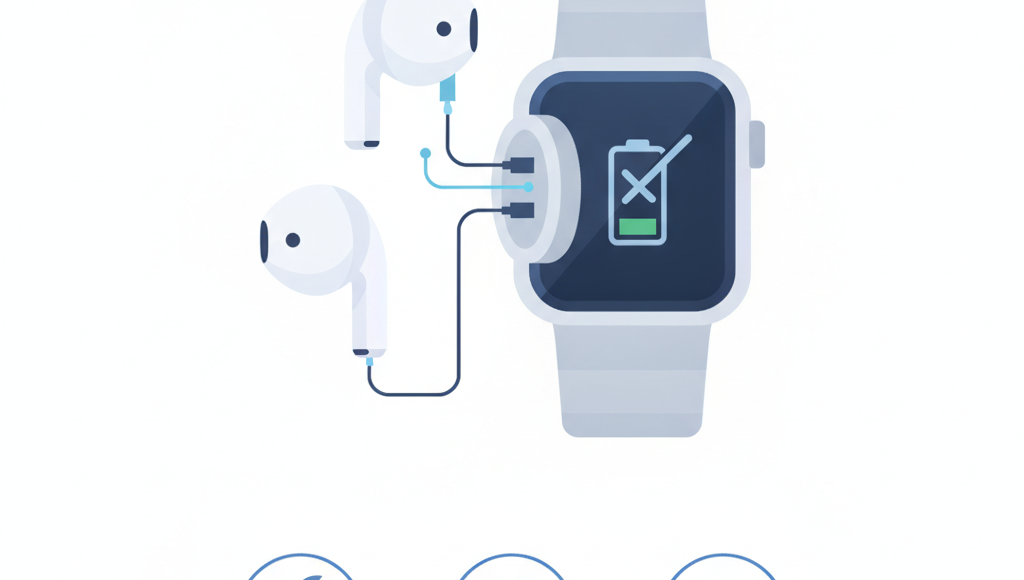 AirPods 4 ANC Apple Watch Şarjında Şarj Olmuyor: Net Çözüm Sırası (Ankara) (A...