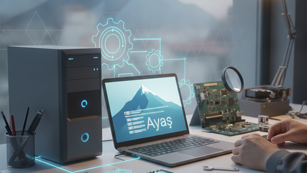 Ayaş Bilgisayar Servisi (AI Görsel) – Ankara bilgisayar tamiri Ankara bilgisa...